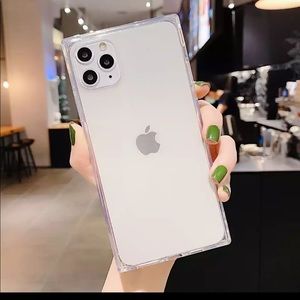 Clear Square iPhone Case